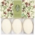 La Florentina Olive Flowers Zestaw 3 mydeł 3x150g